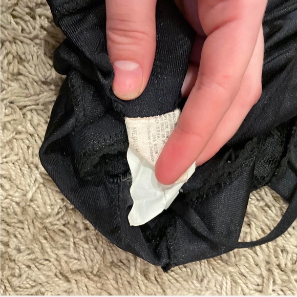 Lace and satin maxi slip - Picture 5 of 6